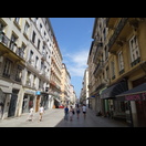 Die Einkaufsstraße Victor Hugo in Lyon